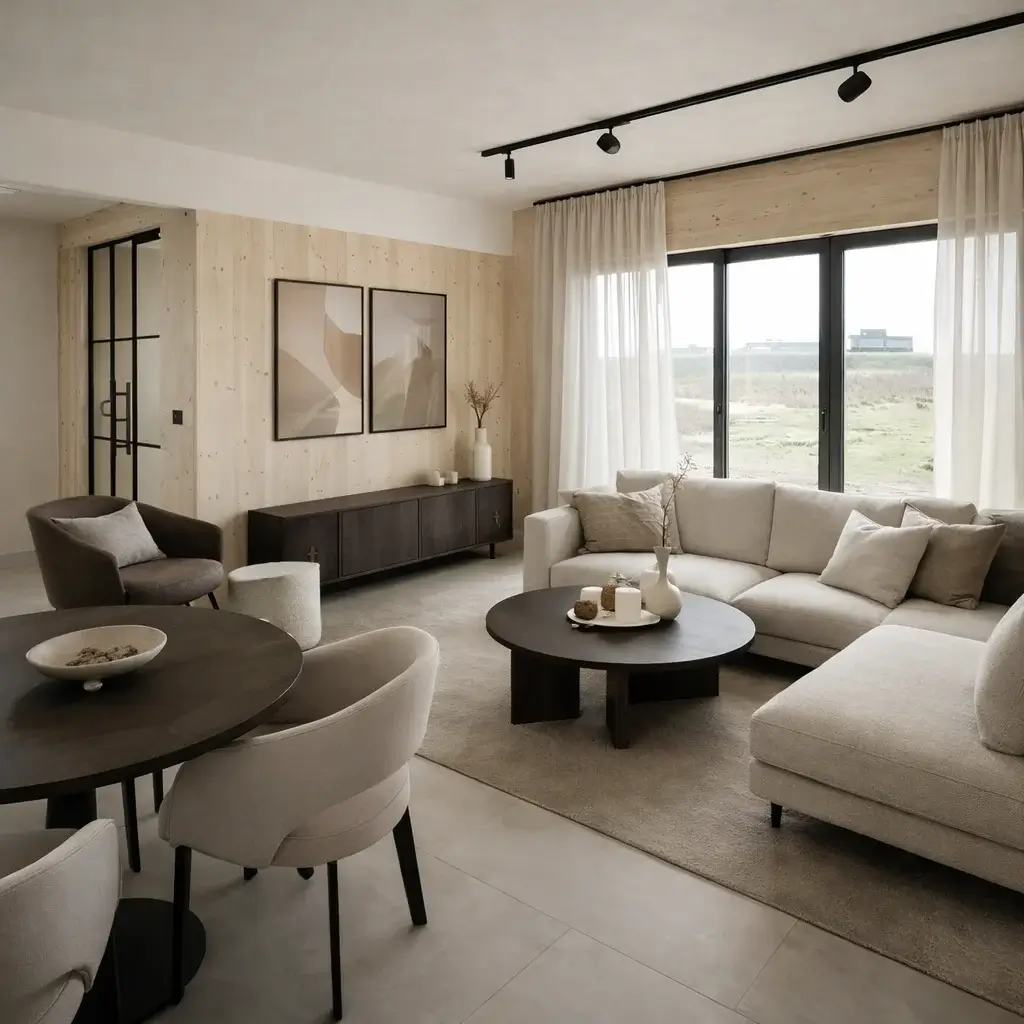 Moduhomes interieur woonkamer