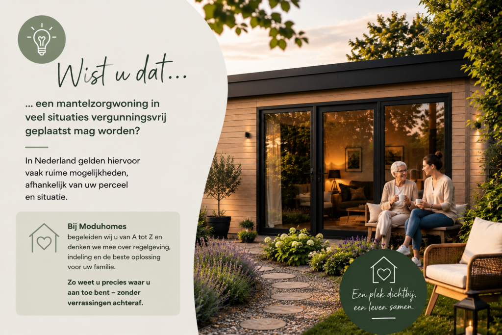 Mantelzorgwoning